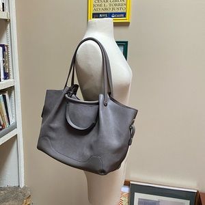 Sondra Roberts Squared Gray Purse